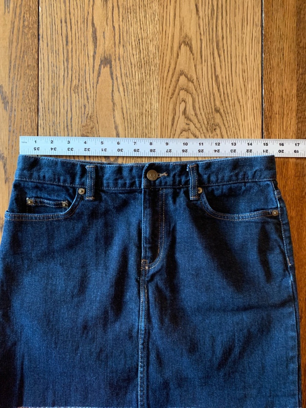 Ralph Lauren Denim Mini Skirt - Picture 6 of 6